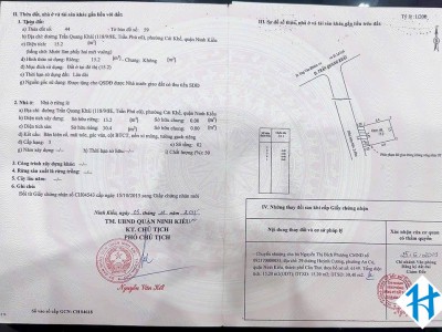 NHÀ LẦU MINI MỚI 80%, CÁI KHẾ, NINH KIỀU, TP. CẦN THƠ.